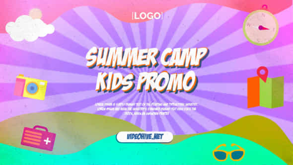 Kids Summer Camp Promo - VideoHive 51634989