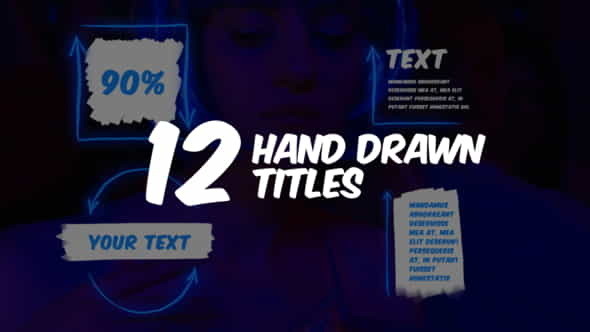 Hand Drawn Titles - VideoHive 39151186