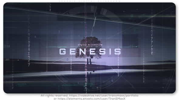 Genesis Digital Slideshow - VideoHive 25624769