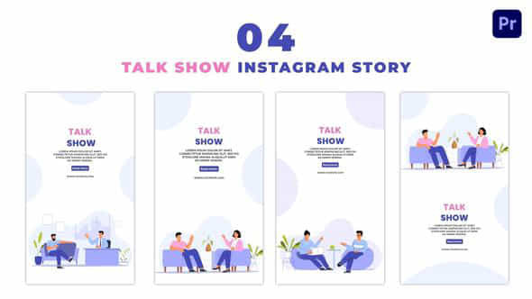 Creative Talk Show - VideoHive 47453891