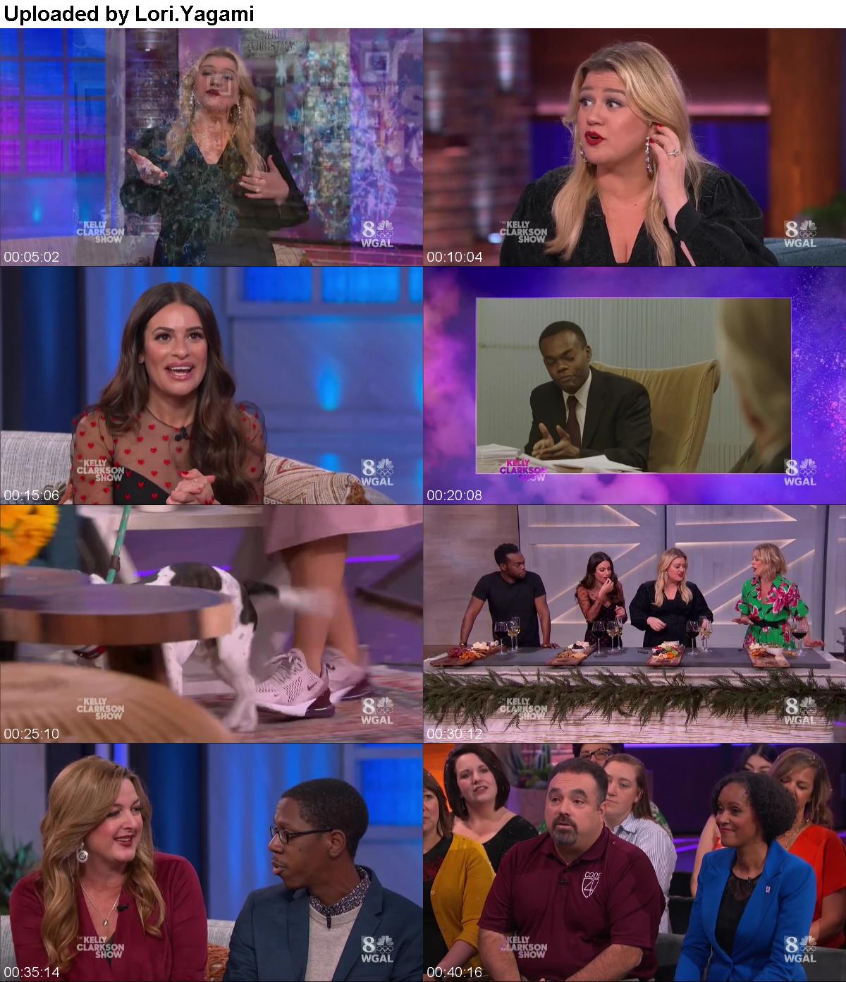 The Kelly Clarkson Show 2019 10 25 Lea Michele William Jackson Harper HDTV x264-DBAUM