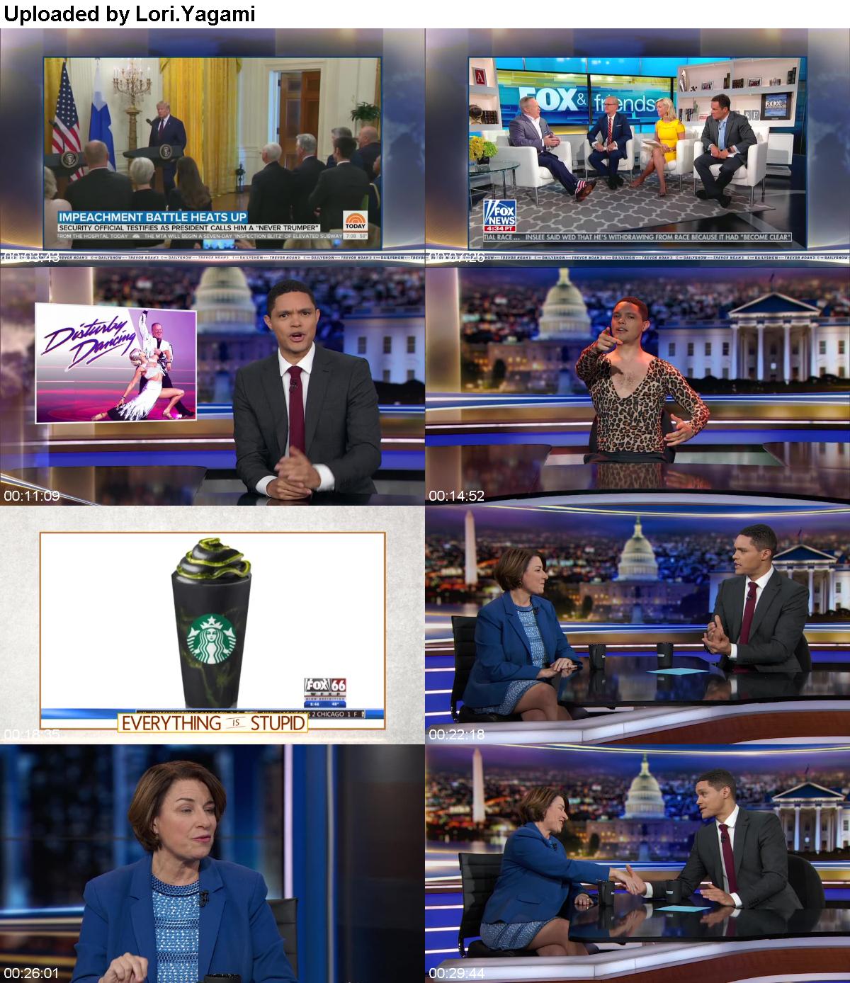 The Daily Show 2019 10 30 Amy Klobuchar EXTENDED WEB x264-TBS