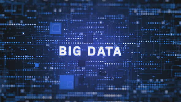 Big Data Cyber Security 01118 - VideoHive 32499395