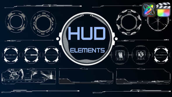 HUD Elements - VideoHive 44197247