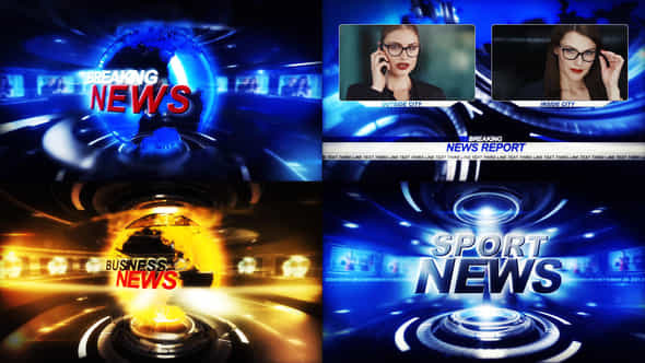 Tv Broadcast News Package - VideoHive 3646149