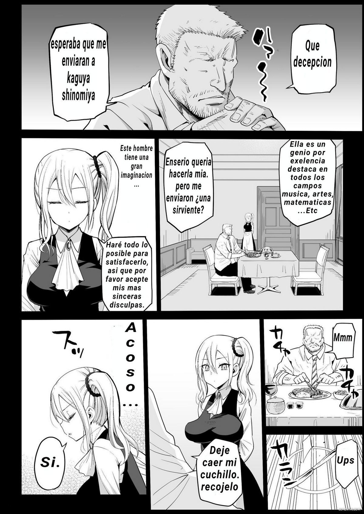 Hayasaka Ai wa H na Maid (Kaguya-sama wa Kokurasetai) xxx comics manga porno doujin hentai español sexo 