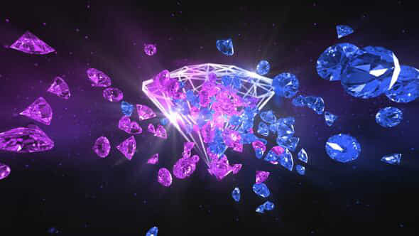 Epic Diamonds Logo - VideoHive 43398414
