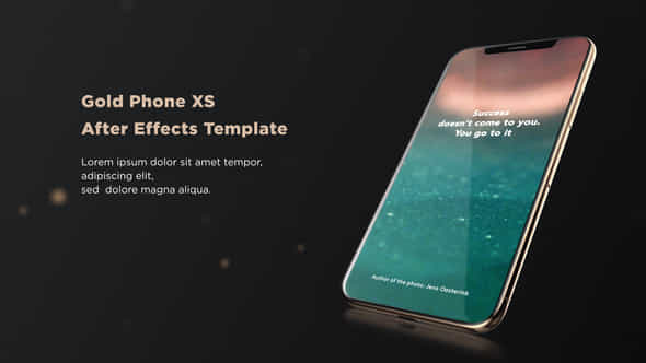 Gold Phone XS - VideoHive 23128612