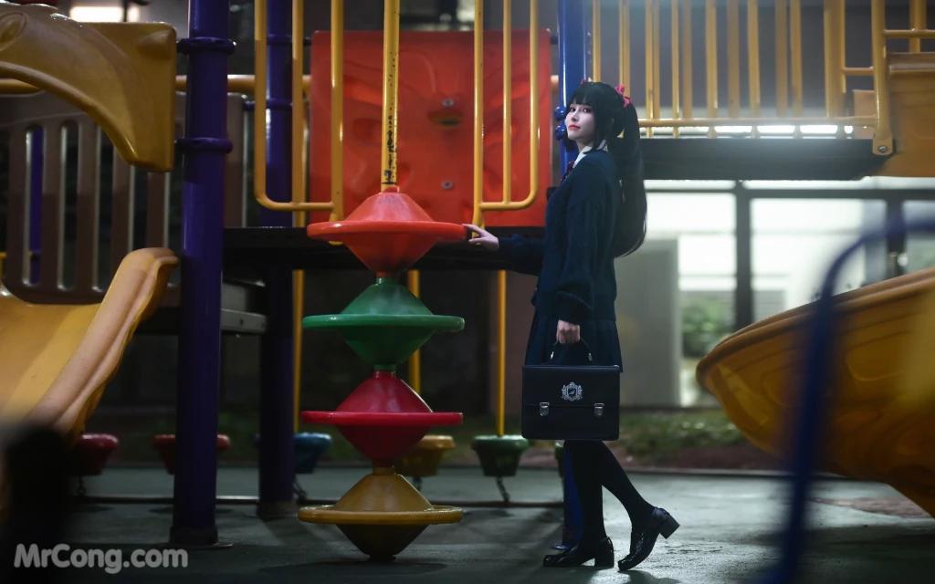 Coser@鹿八岁: JK少女的悸动 (120 photos )(24)