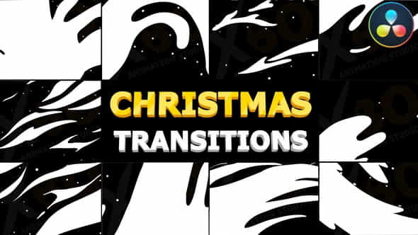 Christmas Winter Transitions | DaVinci - VideoHive 35269954