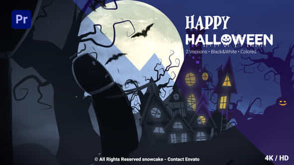 Halloween Intro For - VideoHive 48145350