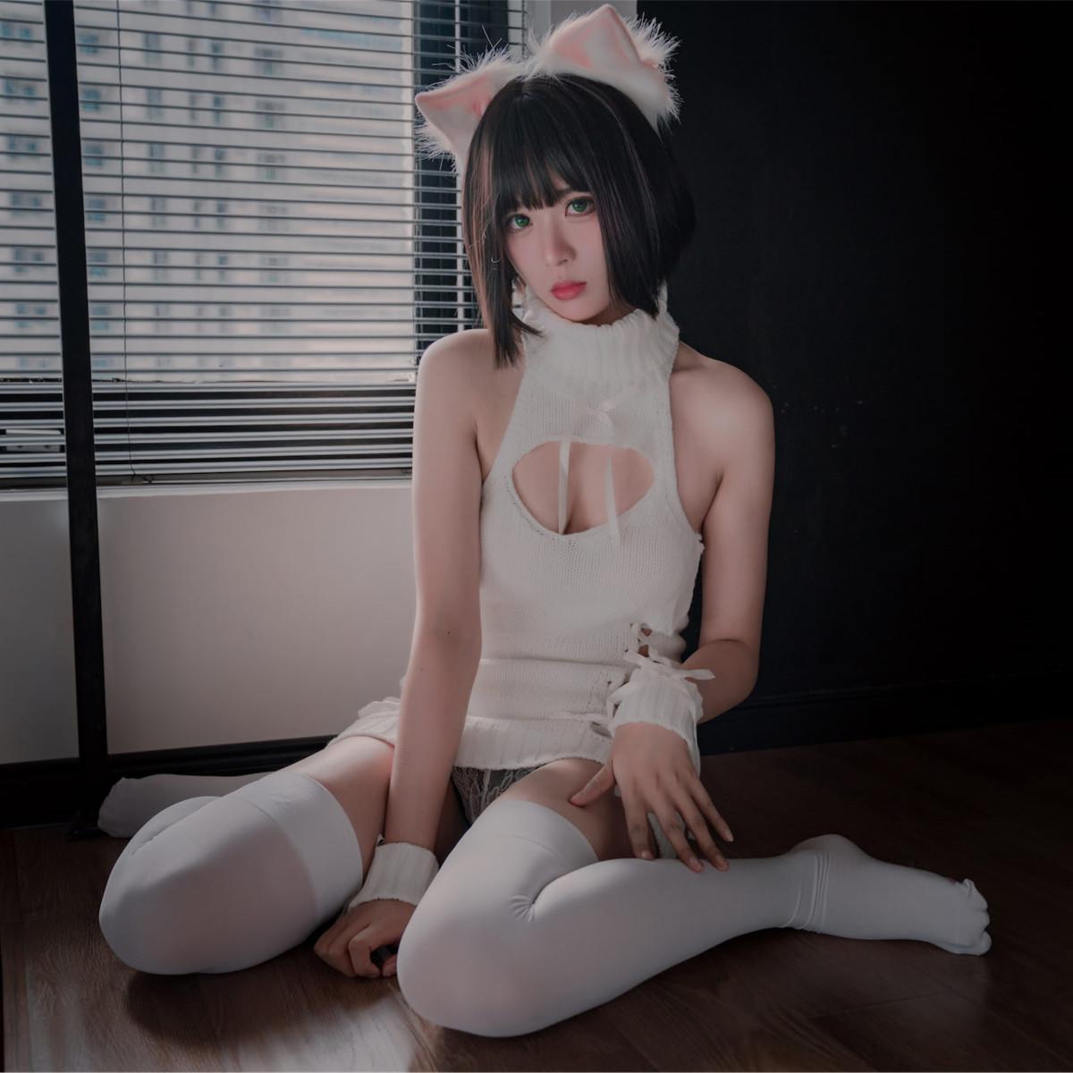 Cosplay 轩萧学姐 猫爪袜(27)