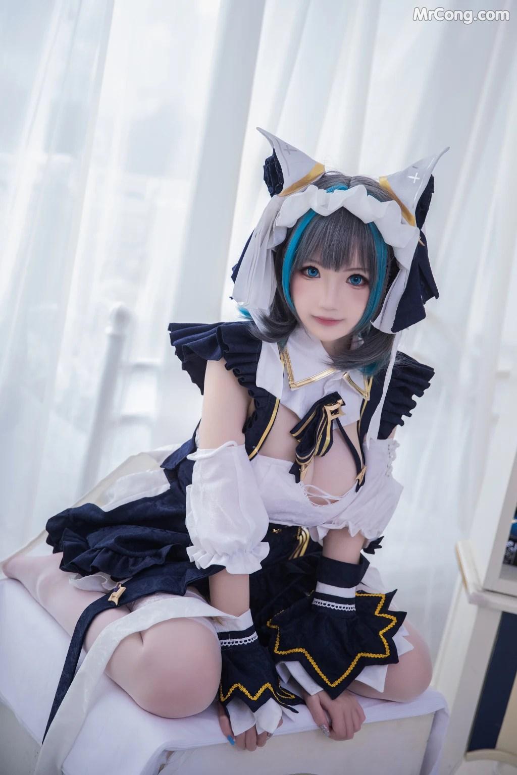 Coser@雪晴Astra (雪晴嘟嘟) Vol.037: Azure Lane 柴郡 (18 photos)