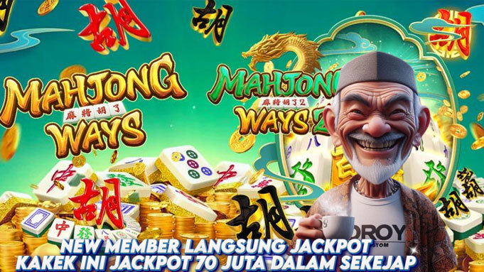 Sangat Beruntung Iseng Iseng Main Mahjong Seorang Kakek Berusia 70 Tahun Jackpot Rp 70.000.000