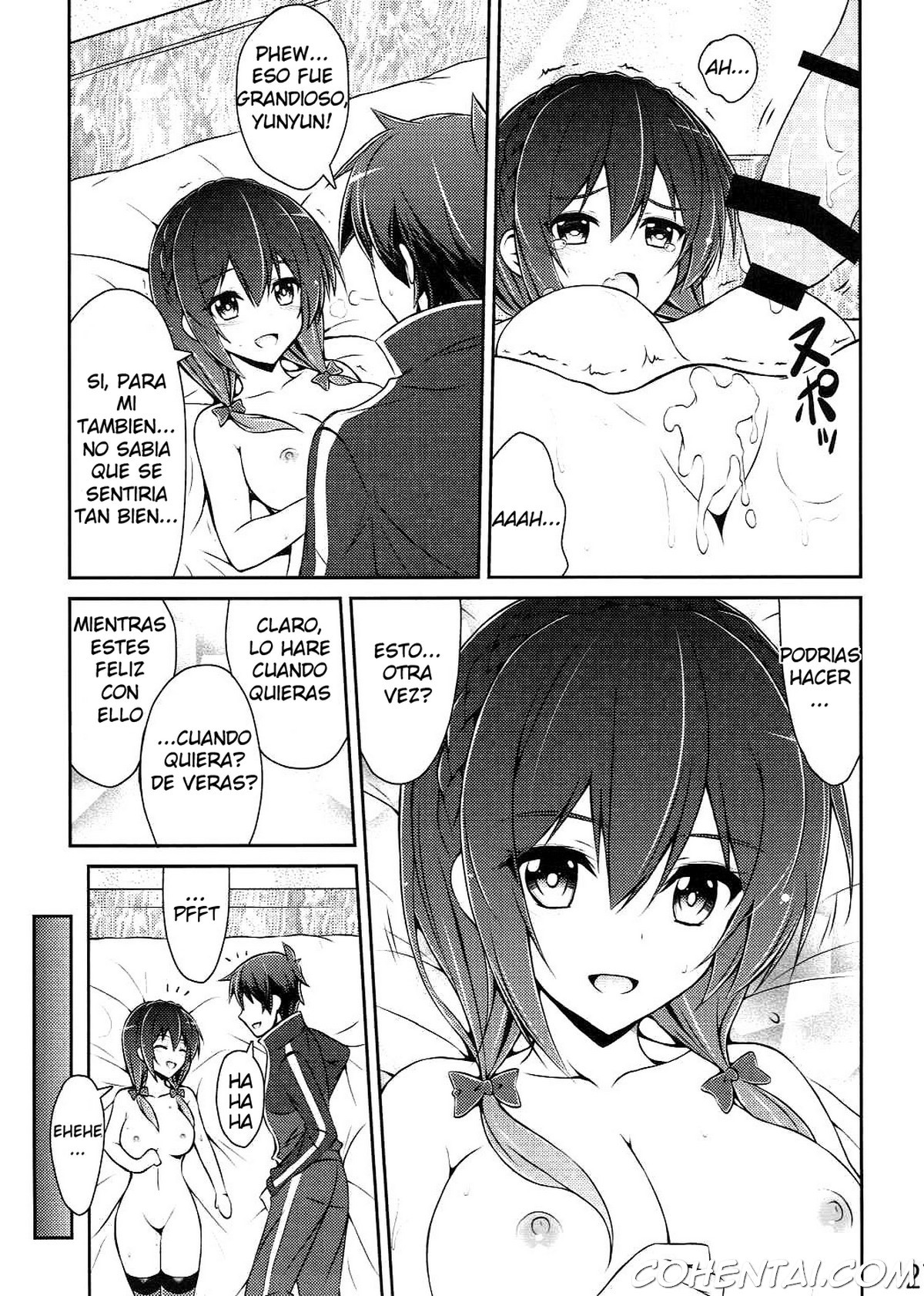 Yunyun shiyou! (Kono Subarashii Sekai ni Syukufuku o!) xxx comics manga porno doujin hentai español sexo 