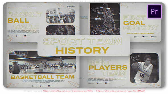 Sport Team History - VideoHive 46488796