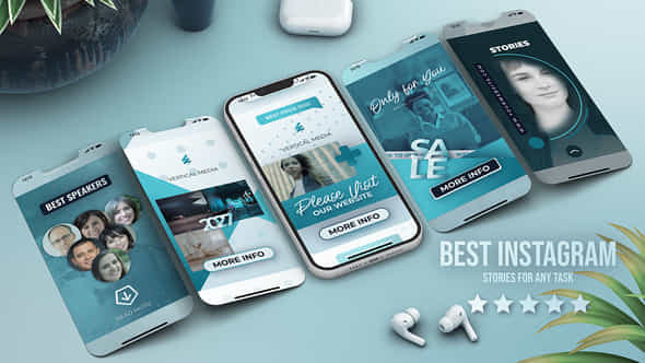 Vertical Reels Online Educational Course Promo Elearning Instagram Stories Reels Tiktok Shorts - VideoHive 56863760