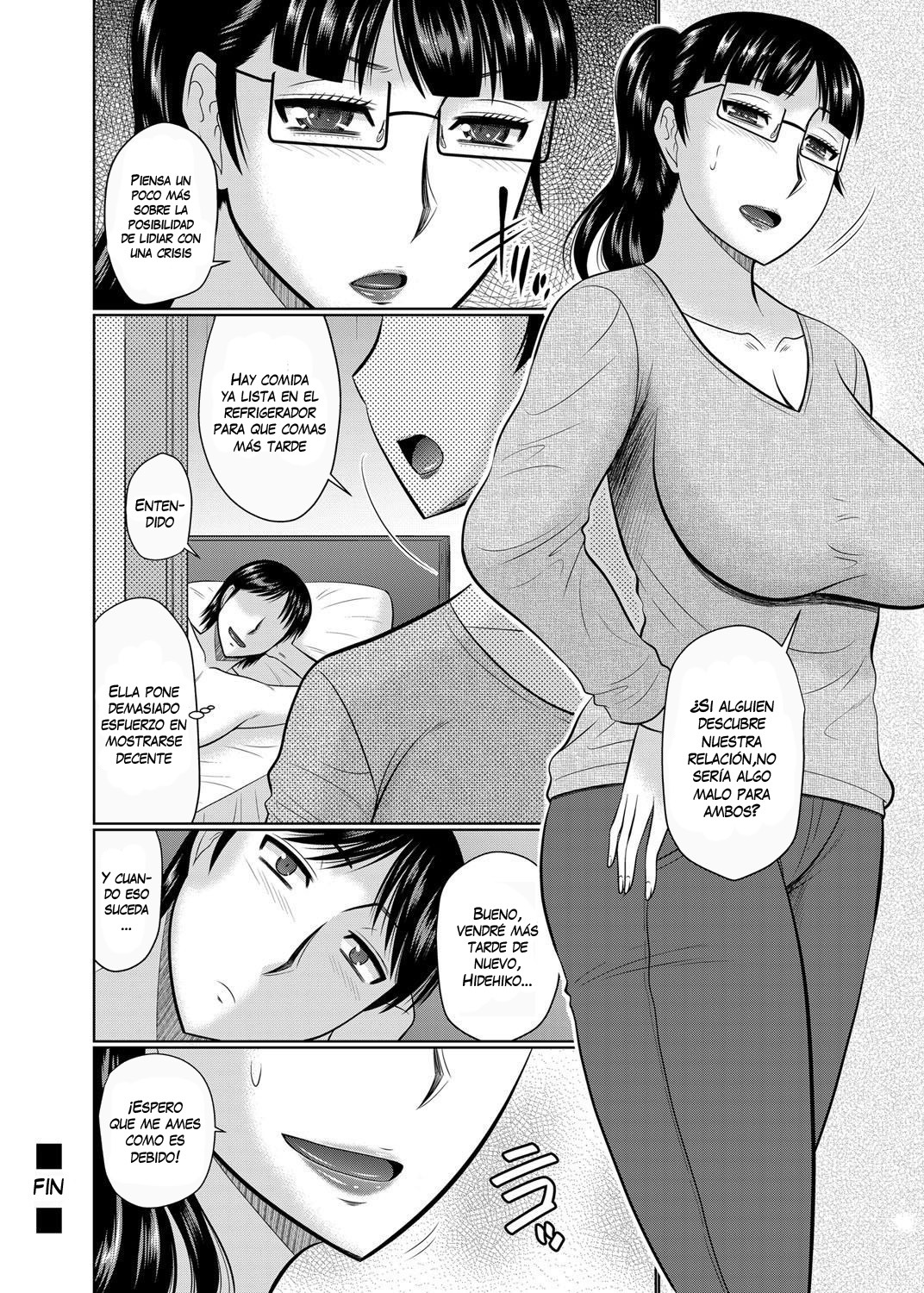 [Hatakeyama Tohya] Oi to Oba no Heya [Spanish] [Varkatzas666] [Decensored]
