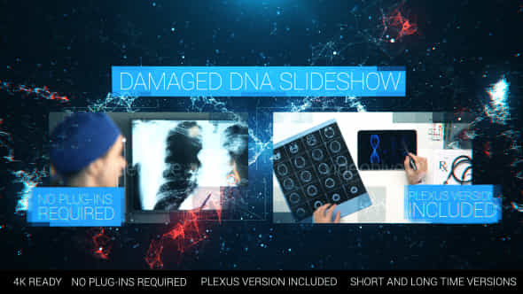 Damaged DNA Slideshow - VideoHive 19128010