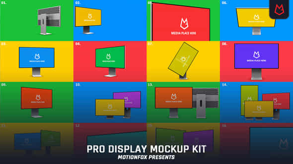 Pro Display Mockup - VideoHive 23993423