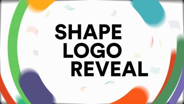 Shapes Logo Reveal - VideoHive 22053946