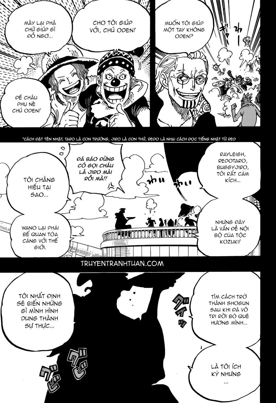 Đảo Hải Tặc Chap 958 . Next Chap Chap 959