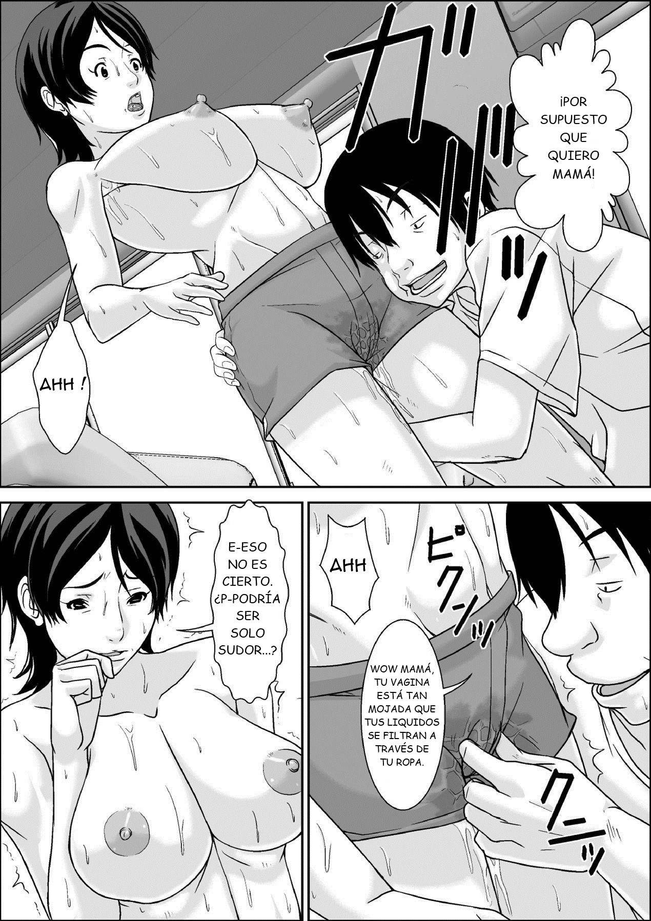 [Hoyoyodou] Kora! Anta Hahaoya o Kudoite Nani Shiyoutte Iu no!  ¡Oye! ¡¿Qué haces seduciendo a tu madre! [Spanish] [GB]