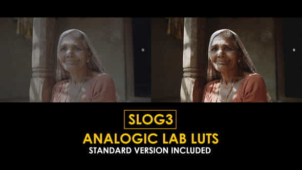 Slog3 Analogic Lab And Standard Color Luts - VideoHive 50878493