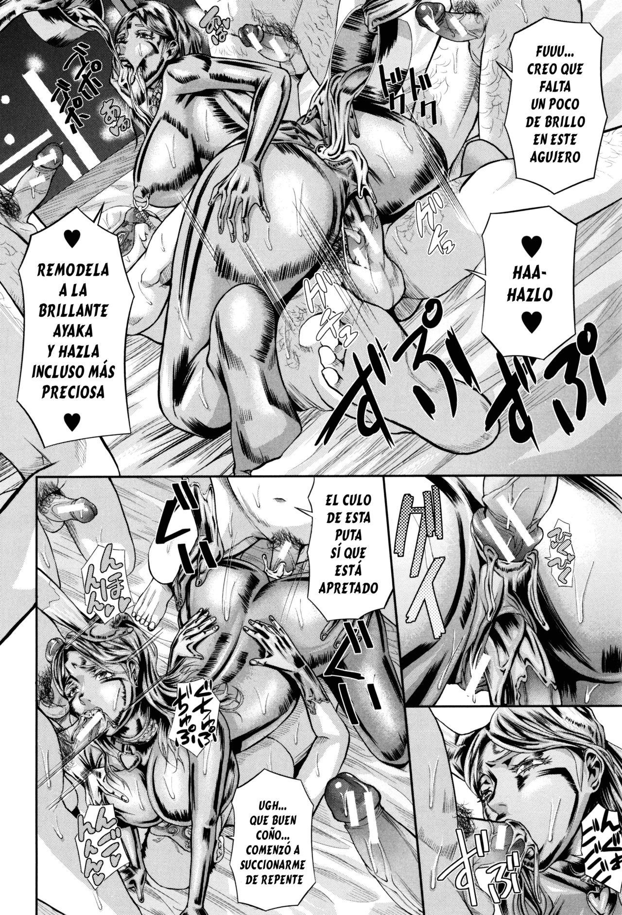 [Honebuto Danshaku] Gorgeous Bitch  La Hermosa Bitch (Innou Kaizou Program ~Oyako Zecchou Cult Ochi~) [Spanish] [Yasper]