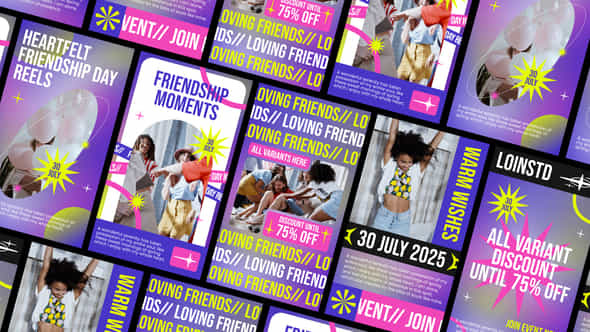Friendship Day Reels - VideoHive 59015153