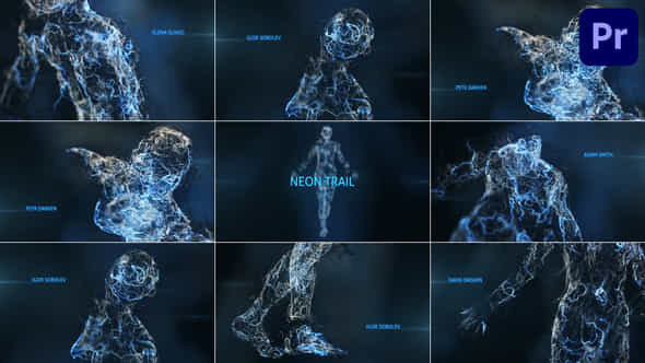 Neon Trail - VideoHive 44635357