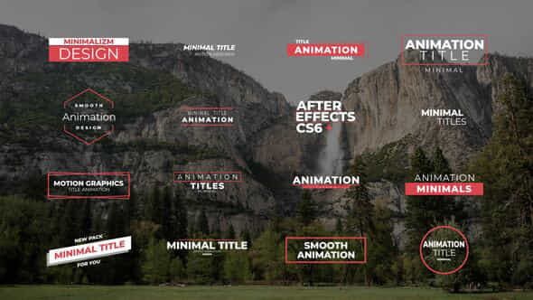 Minimal Titles 30 Fcpx Apple Motion - VideoHive 42709401