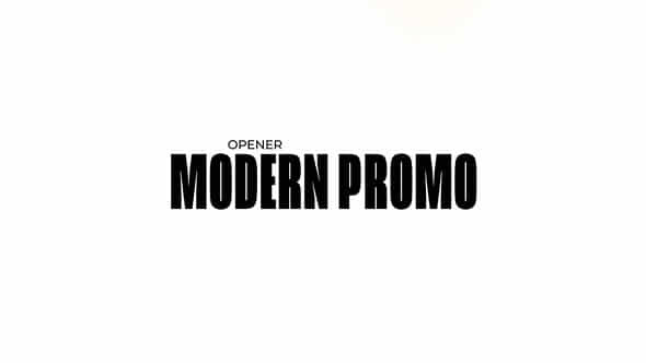 Modern Promo - VideoHive 50656160