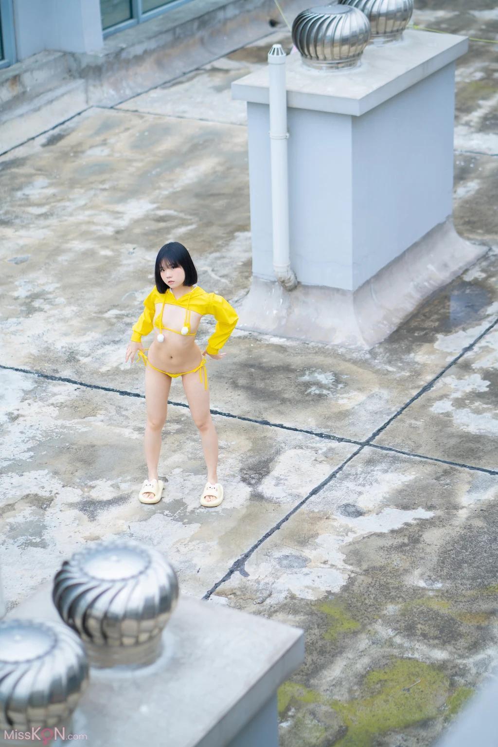 Coser@一只小栗奈: 天台小雨衣 (169 photos )(154)
