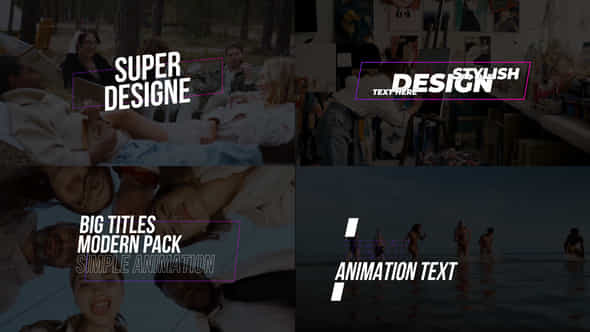 Big Titles Pack - VideoHive 47642389