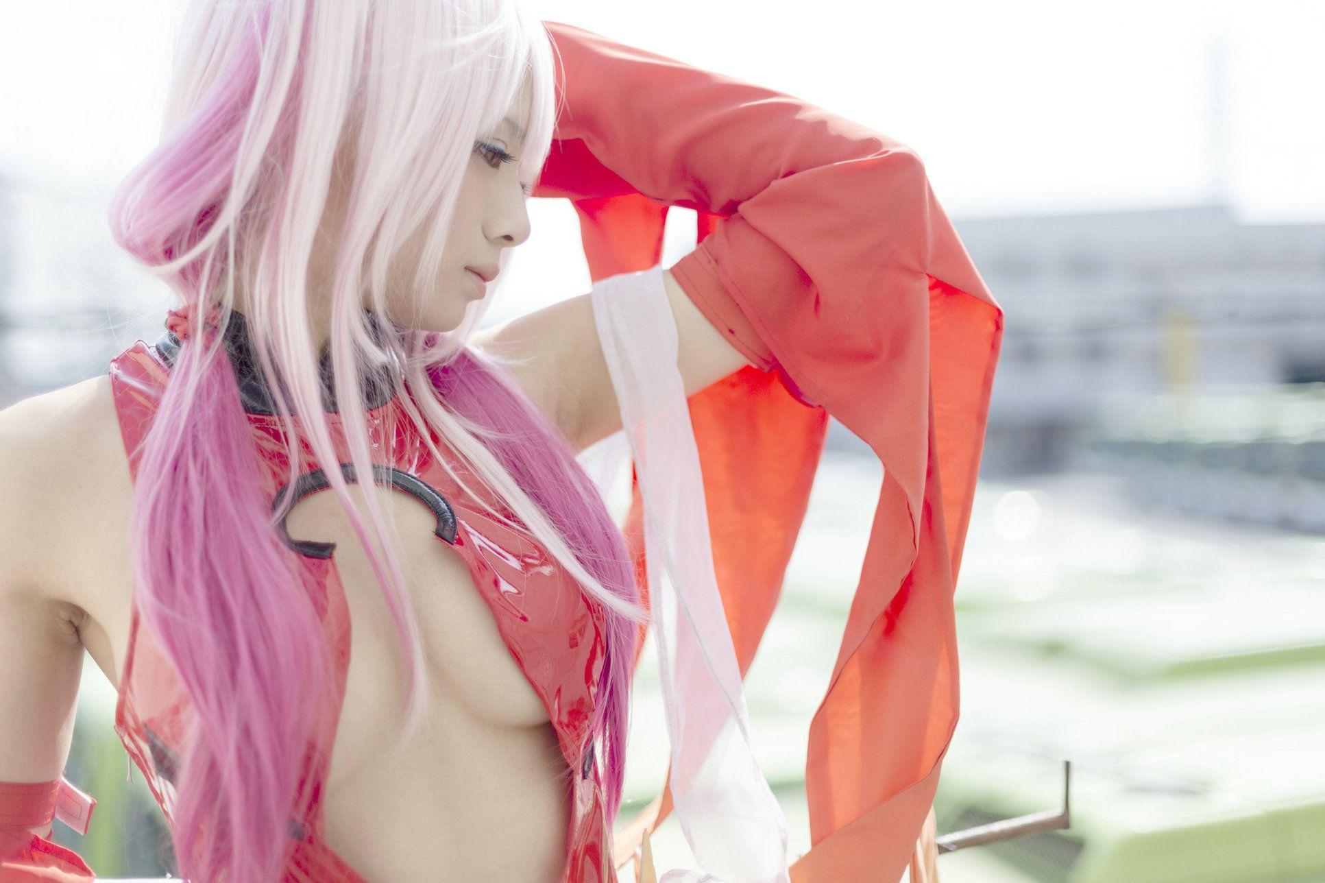 うさ吉 《Guilty Crown》Yuzuriha Inori [Flameworks] 写真集(56)