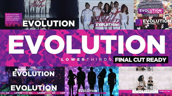 Evolution Lower-Thirds - VideoHive 15303633