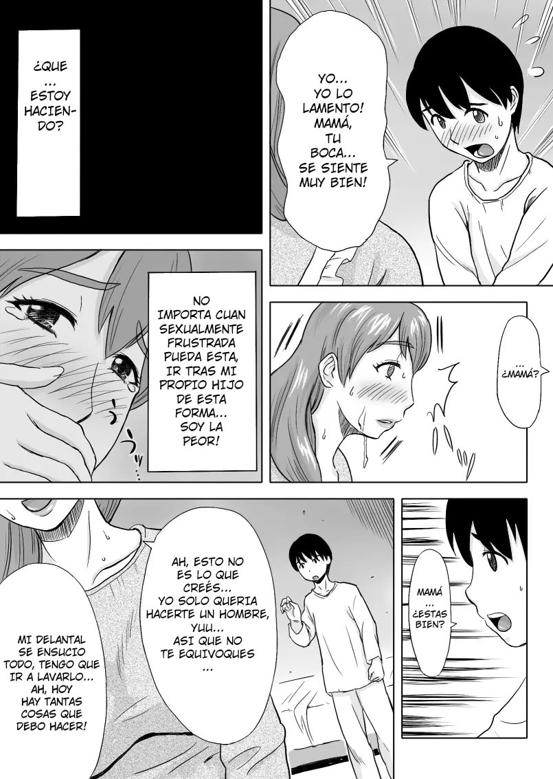 [Ochikochitei (Tadano Kushami)] Mama wa Totsuzen Osottekita [Spanish] [Roal Scan] [Digital]