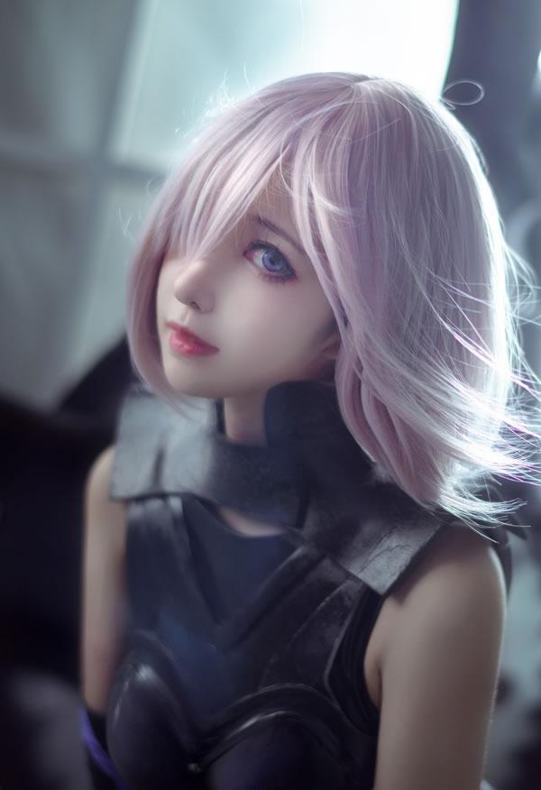 高颜值coser Shika小鹿鹿-玛修(11)