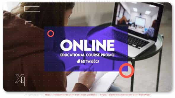 Online Educational Course Promo - VideoHive 31300968