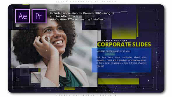 Clean Corporate Slideshow - VideoHive 31932934