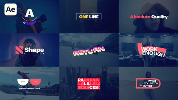 Modern Titles - VideoHive 51644079