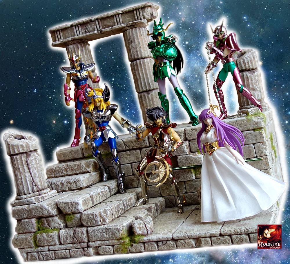 saint seiya chevaliers du zodiaque roukine diorama One Piece