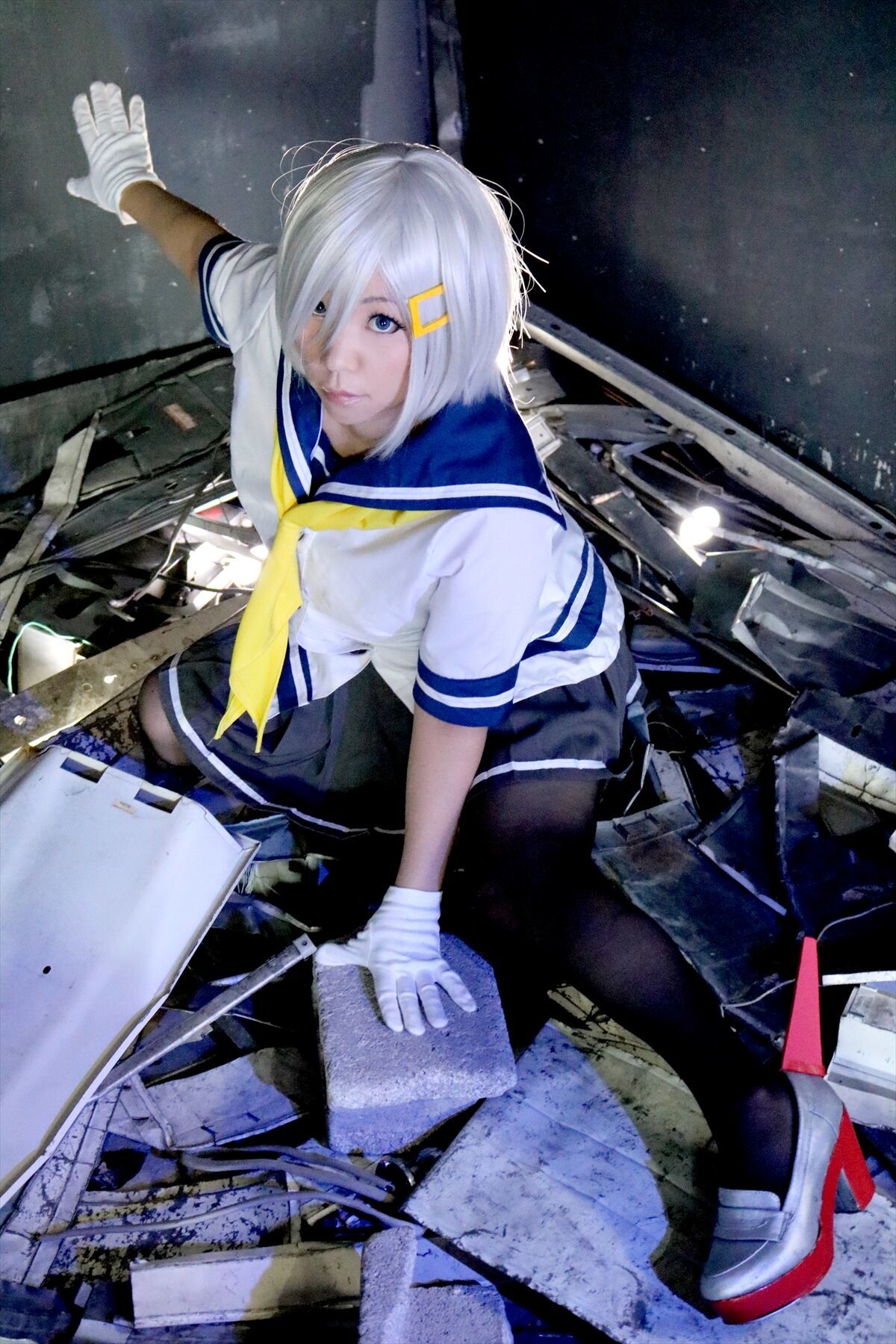 水も滴るいい浜風