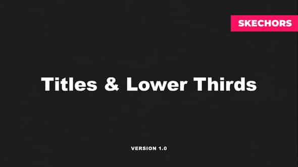 Modern Titles - VideoHive 35707850