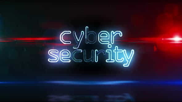 Cyber security neon abstract loopable - VideoHive 30670084