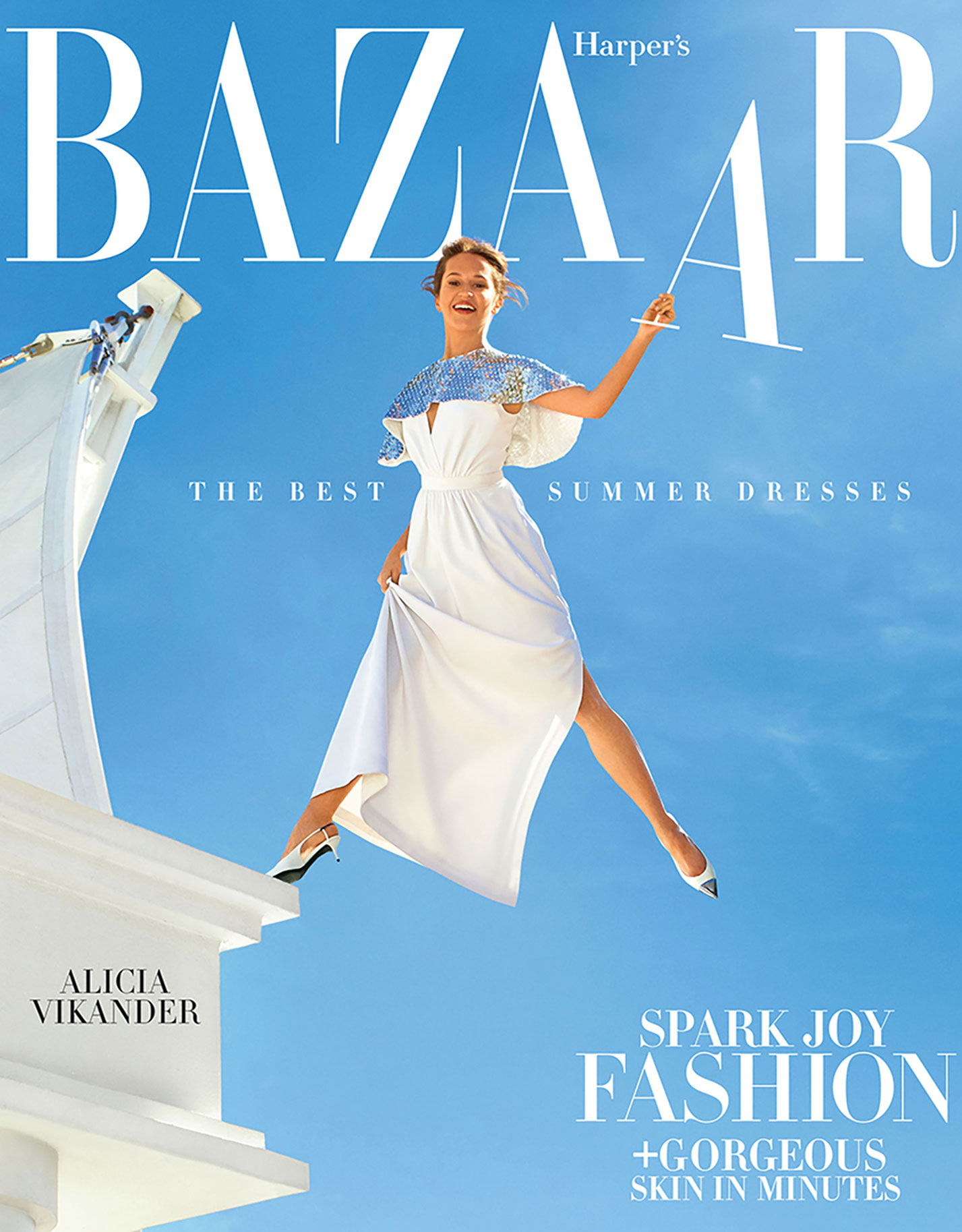 Alicia Vicander by Mariano Vivanco Полеты Алисии Викандер / обложка