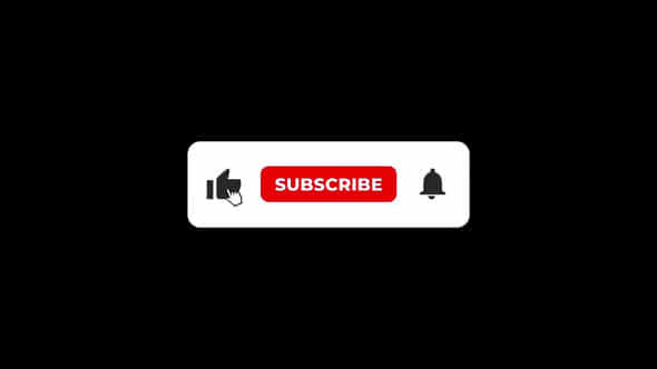 Youtube Subscribe Button - VideoHive 43738651