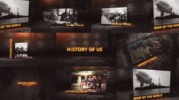 Glitches History Of Us - VideoHive 26740127