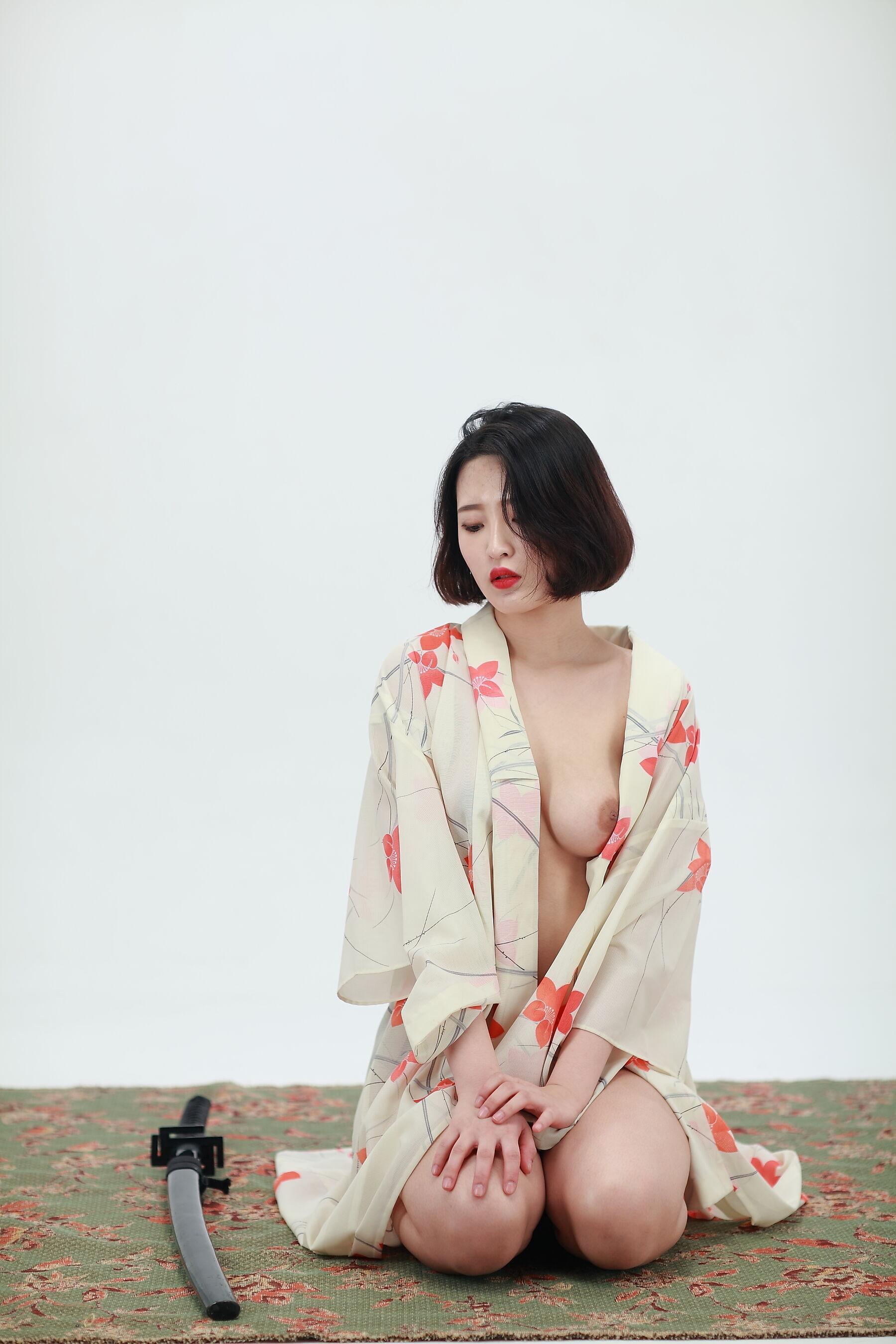 韩模人体 韩模尤娜（유나）人体私拍套图(48)